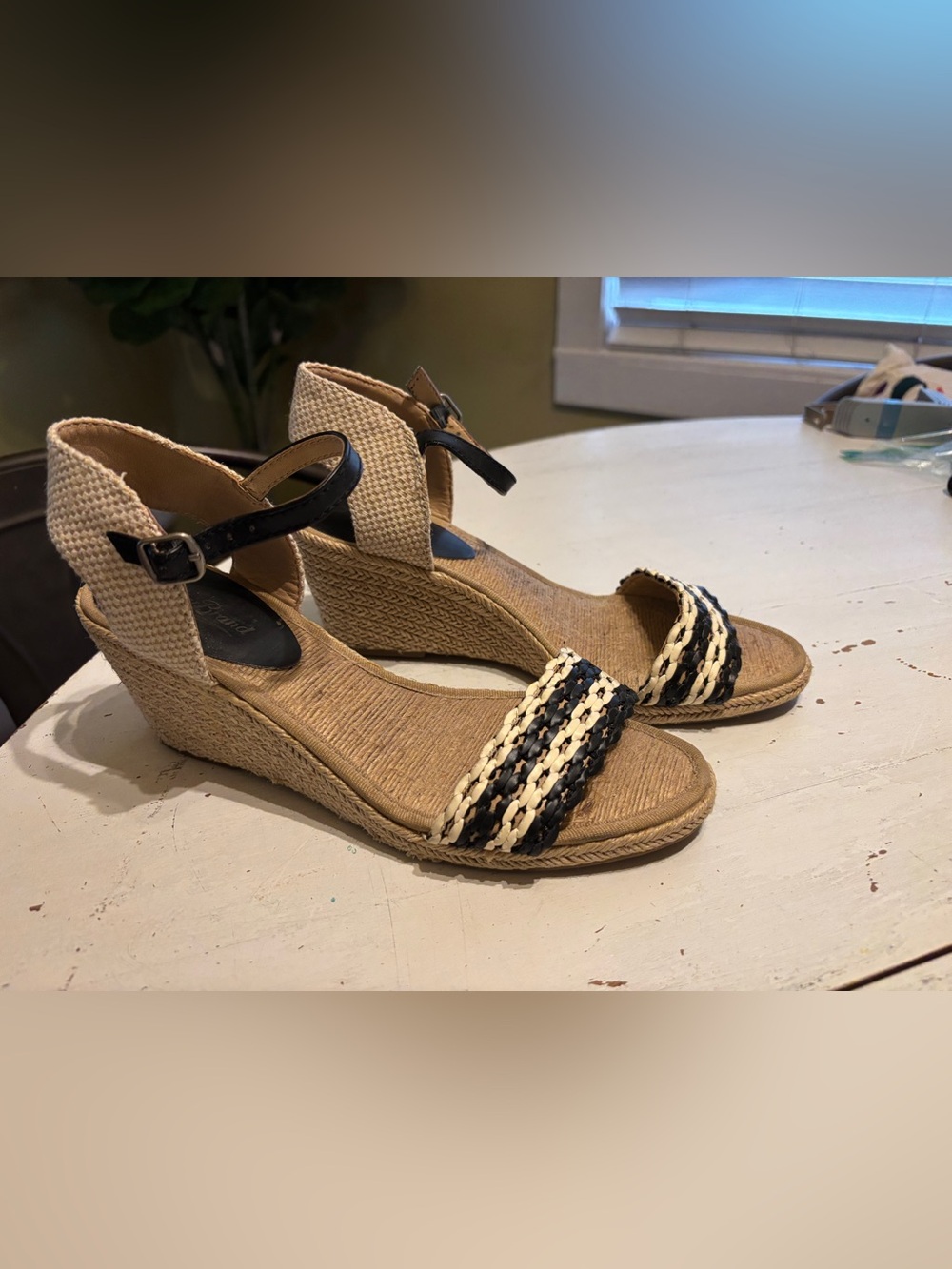 Lucky Brand Espadrille Wedge Sandals
